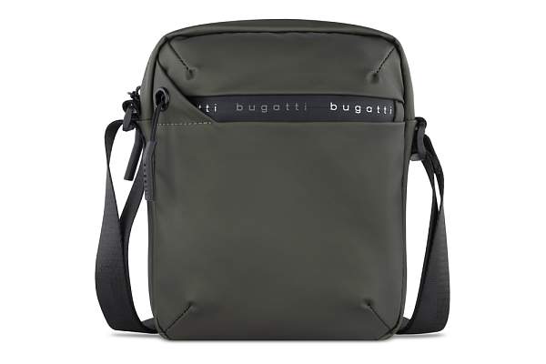 Сумка наплечная BUGATTI Blanc, оливковая, тарпаулин/полиэстер, 17х4,5х21 см 49660284 BUGATTI, Артикул: 49660284 фото №1