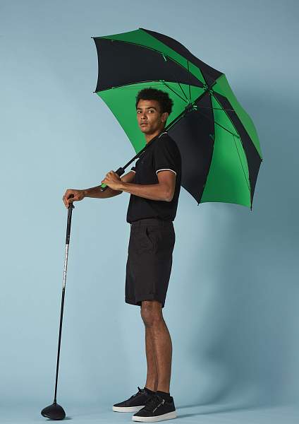S837-097 BlackGreen (ЧерныйЗеленый) Зонт мужской гольфер Fulton Fulton, Артикул: S837-097 BlackGreen фото №1