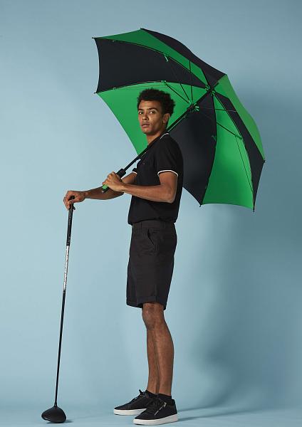 S837-097 BlackGreen (ЧерныйЗеленый) Зонт мужской гольфер Fulton Fulton, Артикул: S837-097 BlackGreen фото №1
