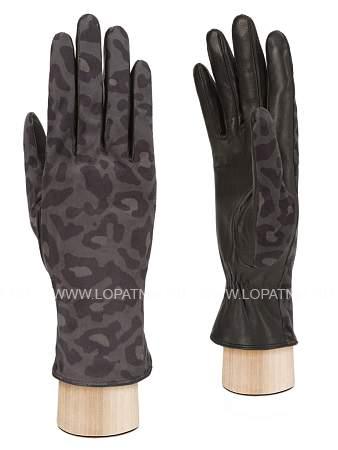 перчатки женские ш/п is00147 black/grey is00147 Eleganzza