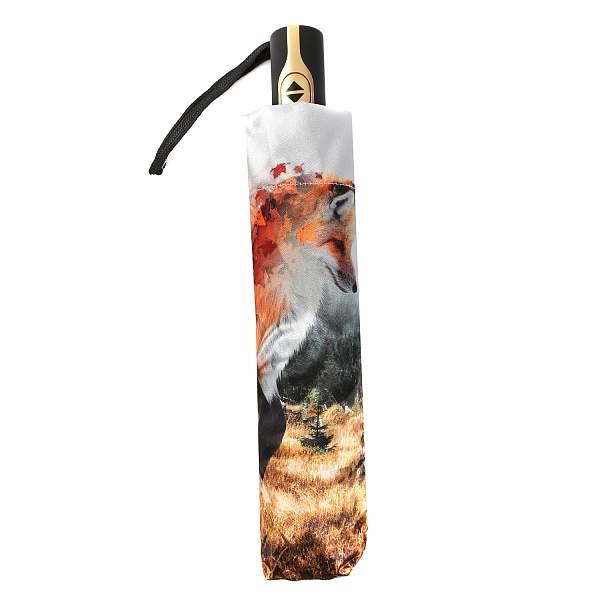 UFLS0012-3 Зонт жен. Fabretti, автомат, 3 сложения, сатин Fabretti, Артикул: UFLS0012-3 фото №1