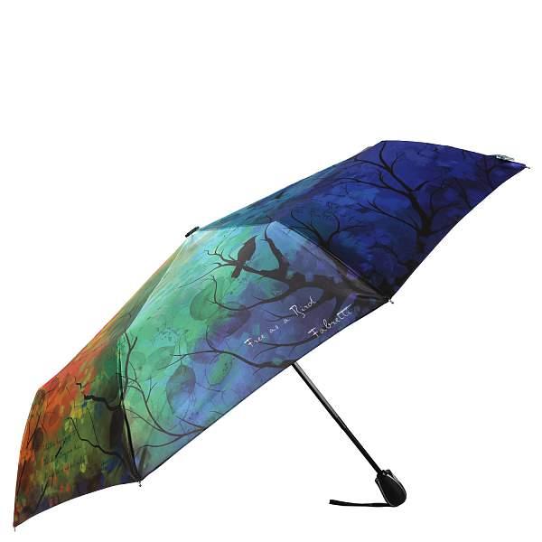 UFS0029-5 Зонт жен. Fabretti, автомат, 3 сложения, сатин Fabretti, Артикул: UFS0029-5 фото №1