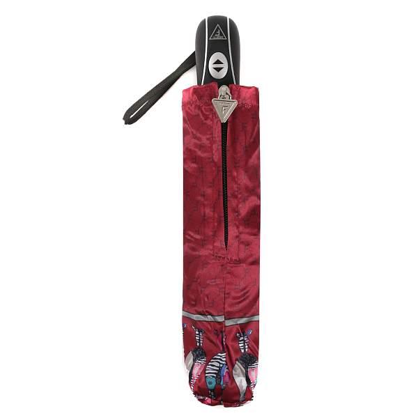 UFS0032-4 Зонт жен. Fabretti, автомат, 3 сложения, сатин Fabretti, Артикул: UFS0032-4 фото №1