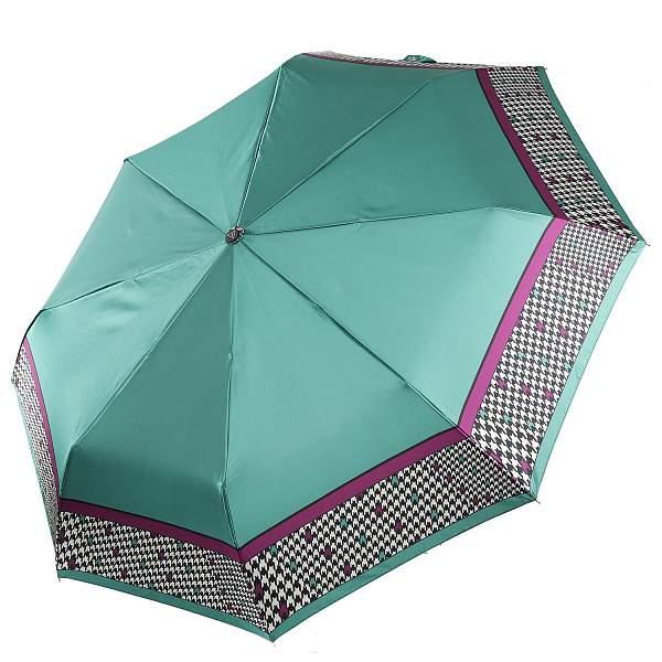 UFS0034-11 Зонт жен. Fabretti, автомат, 3 сложения, сатин Fabretti, Артикул: UFS0034-11 фото №1