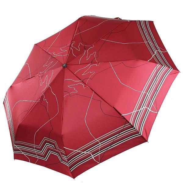 UFS0039-4 Зонт жен. Fabretti, автомат, 3 сложения, сатин Fabretti, Артикул: UFS0039-4 фото №1