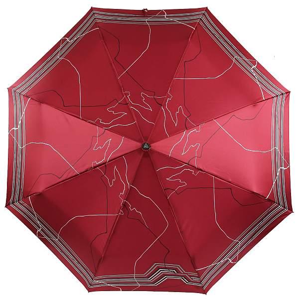 UFS0039-4 Зонт жен. Fabretti, автомат, 3 сложения, сатин Fabretti, Артикул: UFS0039-4 фото №1