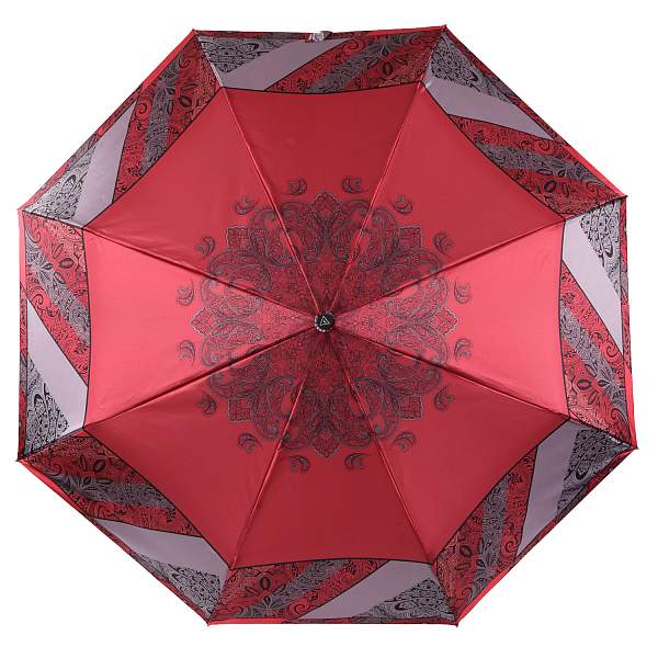 UFS0045-4 Зонт жен. Fabretti, автомат, 3 сложения, сатин Fabretti, Артикул: UFS0045-4 фото №1