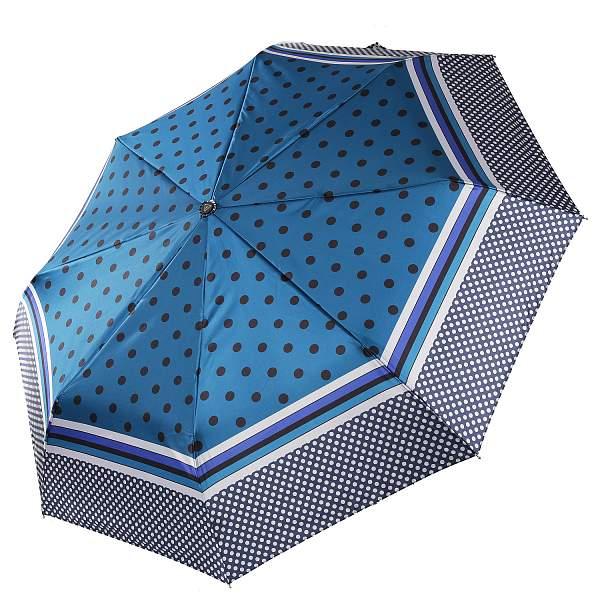 UFS0046-9 Зонт жен. Fabretti, автомат, 3 сложения, сатин Fabretti, Артикул: UFS0046-9 фото №1