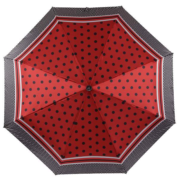 UFS0046-4 Зонт жен. Fabretti, автомат, 3 сложения, сатин Fabretti, Артикул: UFS0046-4 фото №1