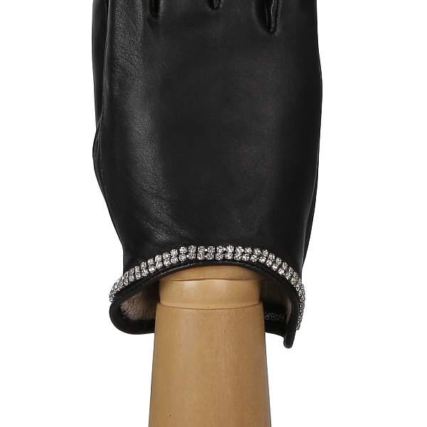 15.12-1 black FABRETTI Перчатки жен. нат. кожа (размер 7.5) Fabretti, Артикул: 15.12-1 black фото №1