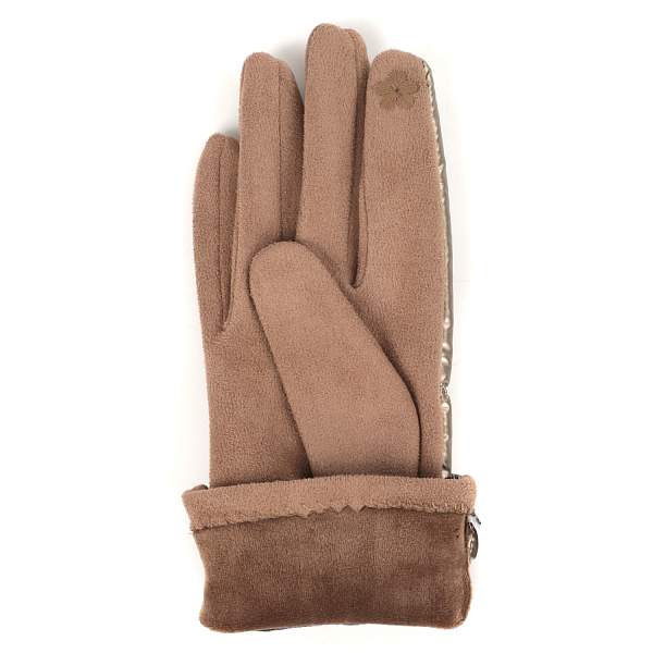 JDF10-5 FABRETTI Перчатки жен. 100%полиэстер,90%полиэстр/10%эластан Fabretti, Артикул: JDF10-5 фото №1