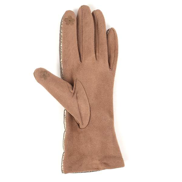 JDF10-5 FABRETTI Перчатки жен. 100%полиэстер,90%полиэстр/10%эластан Fabretti, Артикул: JDF10-5 фото №1