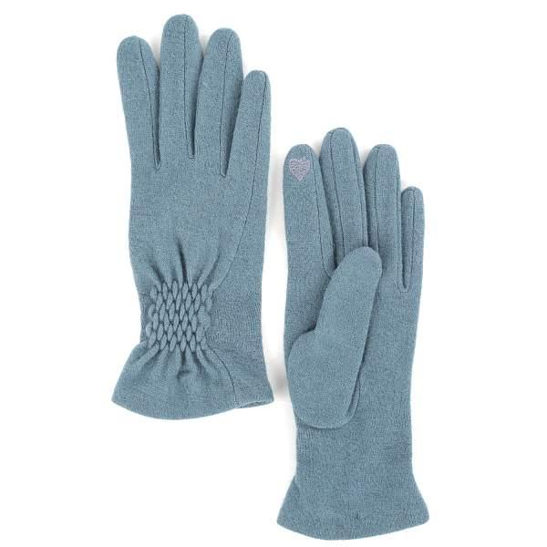 JIF11-24 FABRETTI Перчатки жен. 85%шерсть/15%эластан Fabretti, Артикул: JIF11-24 фото №1