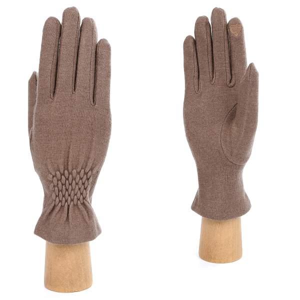 JIF11-10 FABRETTI Перчатки жен. 85%шерсть/15%эластан Fabretti, Артикул: JIF11-10 фото №1