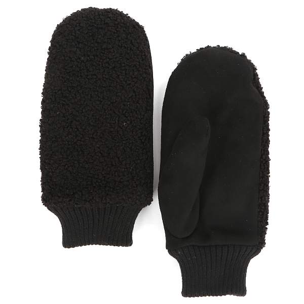 JIF33-1 FABRETTI Рукавицы жен. искусственный мех 100%полиэстер, 90% полиэстер/10% эластан Fabretti, Артикул: JIF33-1 фото №1