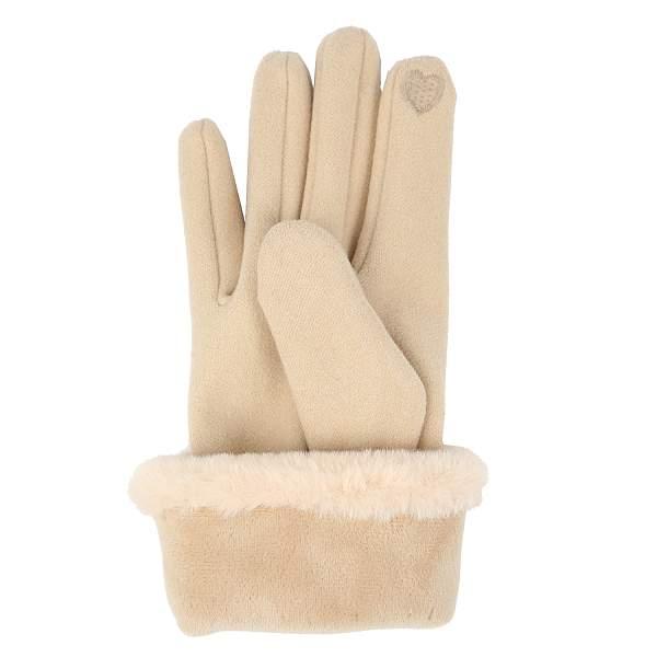 JMF21-5 FABRETTI Перчатки жен. 100%полиэстер Fabretti, Артикул: JMF21-5 фото №1