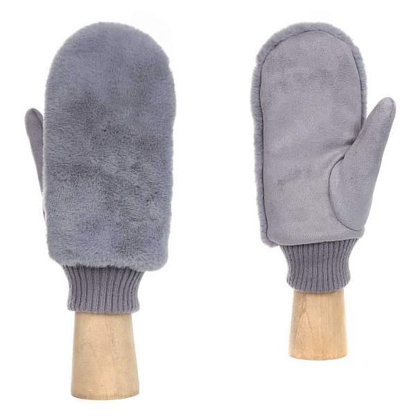 JIF15-9 FABRETTI Перчатки жен. искусственный мех 100%полиэстер, 90% полиэстер/10% эластан Fabretti, Артикул: JIF15-9 фото №1