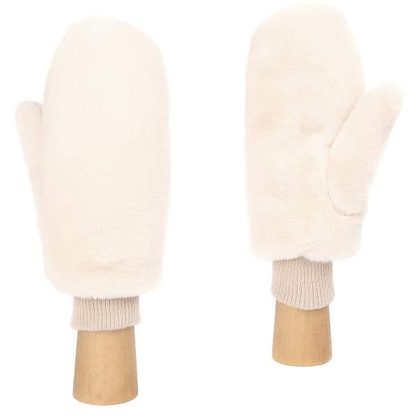 JDF32-6 FABRETTI Рукавицы жен. искусственный мех 100% полиэстер Fabretti, Артикул: JDF32-6 фото №1