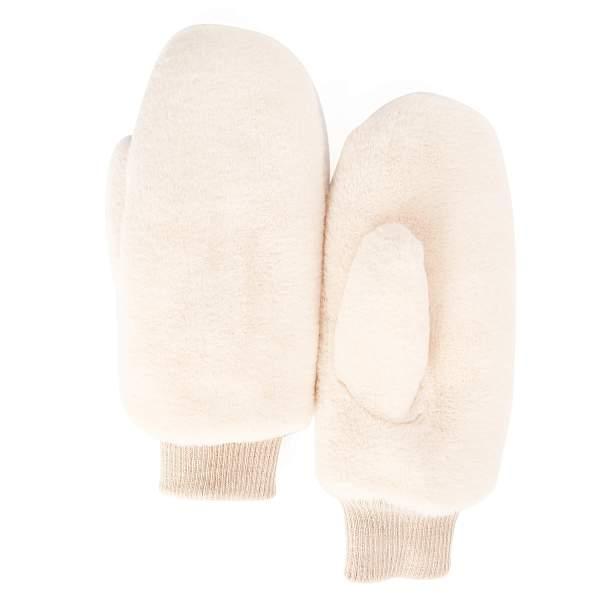 JDF32-6 FABRETTI Рукавицы жен. искусственный мех 100% полиэстер Fabretti, Артикул: JDF32-6 фото №1