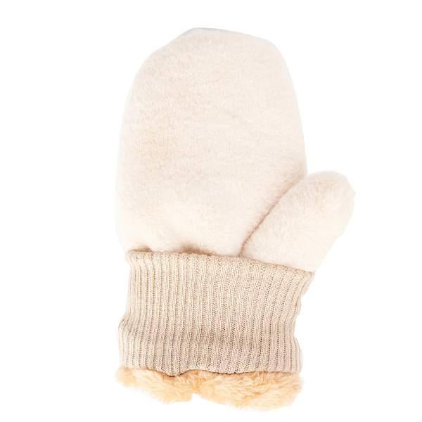 JDF32-6 FABRETTI Рукавицы жен. искусственный мех 100% полиэстер Fabretti, Артикул: JDF32-6 фото №1