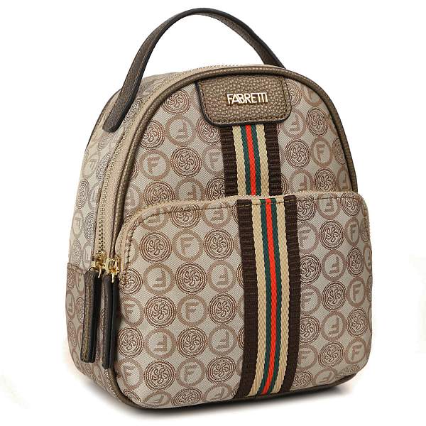 FR37244-12  FABRETTI Рюкзак жен. 100% полиэстер/100% полиуретан Fabretti, Артикул: FR37244-12 фото №1