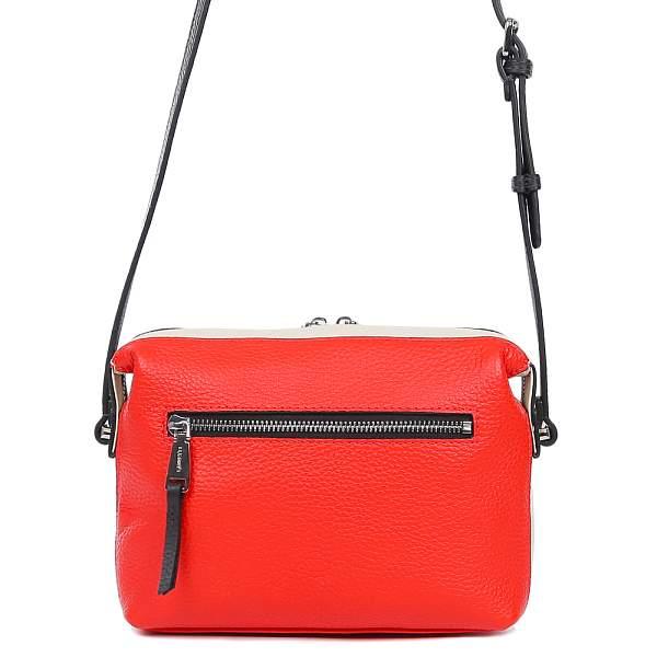 16016C1-W2-353/112 red/beige FABRETTI Сумка жен. нат. кожа Fabretti, Артикул: 16016C1-W2-353/112 red/beige фото №1