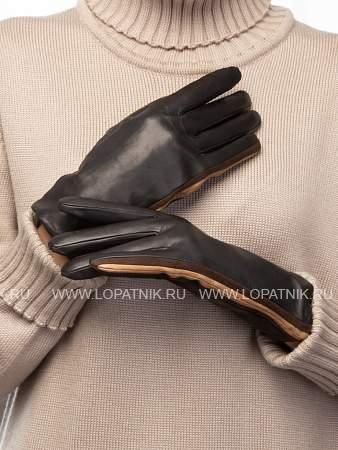 перчатки женские ш+каш. is01091 black/sand is01091 Eleganzza