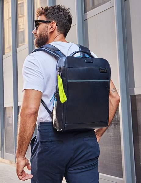 Рюкзак мужской Piquadro кожаный черный Piquadro, Артикул: CA4818B2V/N фото №1