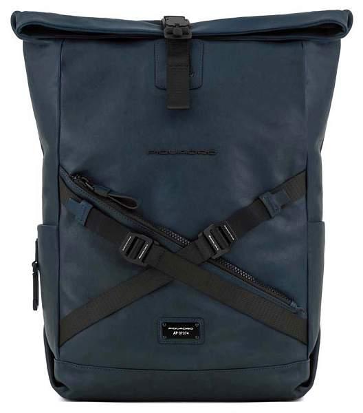 Большой кожаный рюкзак Piquadro Piquadro, Артикул: CA5677AP/BLU фото №1