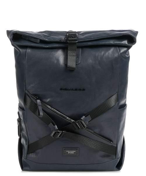 Большой кожаный рюкзак Piquadro Piquadro, Артикул: CA5677AP/BLU фото №1