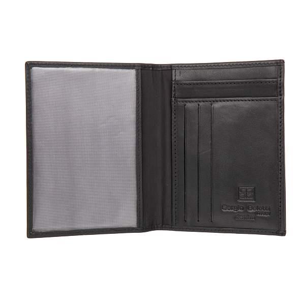 Обложка для автодокументов черный Sergio Belotti 02-8214 Milano black Sergio Belotti, Артикул: 02-8214 Milano black фото №1