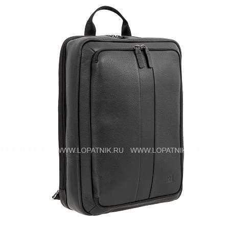 рюкзак-чемодан черный sergio belotti 011-1677 denim black Sergio Belotti