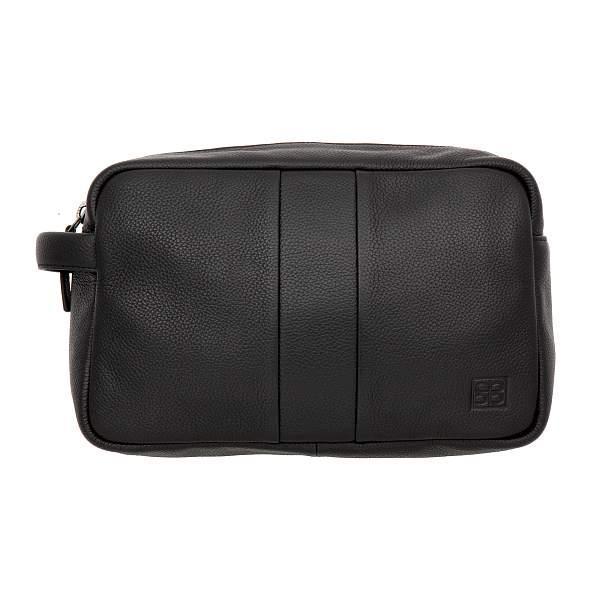 Несессер черный Sergio Belotti 012-3618 denim black Sergio Belotti, Артикул: 012-3618 denim black фото №1