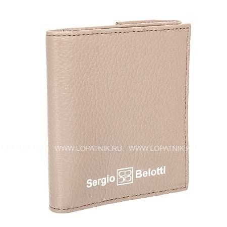 портмоне бежевый sergio belotti 120208 latte caprice Sergio Belotti