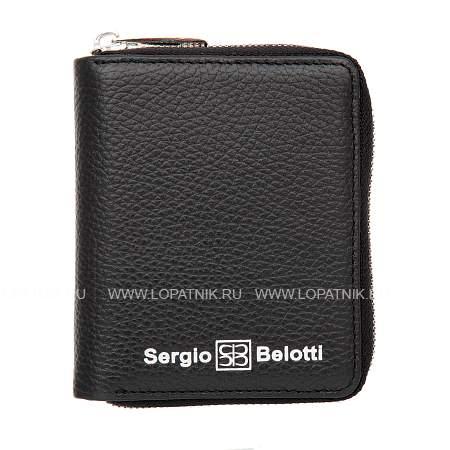 портмоне черный sergio belotti 285212 black caprice Sergio Belotti