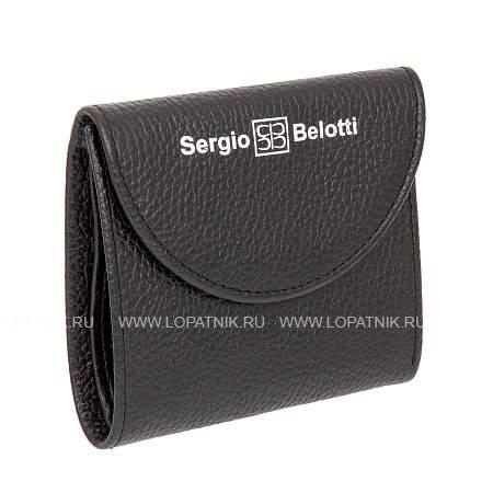 портмоне черный sergio belotti 282214 black caprice Sergio Belotti