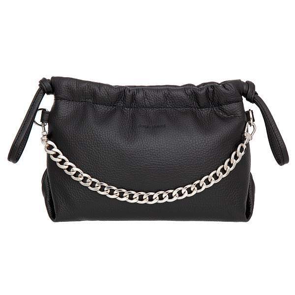 Cумка женская черный Sergio Belotti 60296 black Napoli Sergio Belotti, Артикул: 60296 black Napoli фото №1