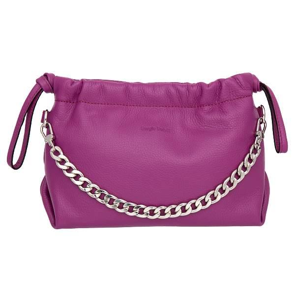 Cумка женская фуксия Sergio Belotti 60296 fuchsia Napoli Sergio Belotti, Артикул: 60296 fuchsia Napoli фото №1