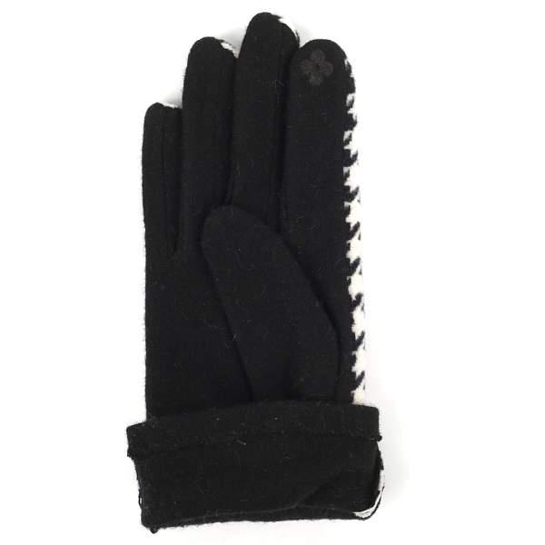 JRF1-1 FABRETTI Перчатки жен. 100%полиэстер, 85%шерсть/15%эластан Fabretti, Артикул: JRF1-1 фото №1