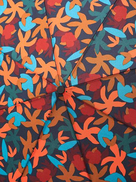 Q25820 (Листья на зеленом) Зонт женский автомат Henry Backer Henry Backer, Артикул: Q25820 фото №1