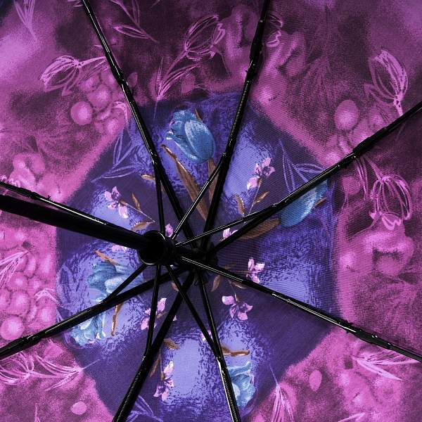 Q25823 (Тюльпаны) Зонт женский автомат Henry Backer Henry Backer, Артикул: Q25823 фото №1