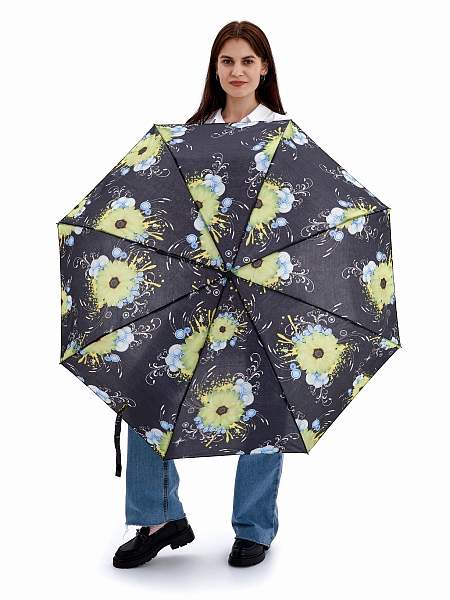 Q25832 (Желтые цветы) Зонт женский автомат Henry Backer Henry Backer, Артикул: Q25832 фото №1