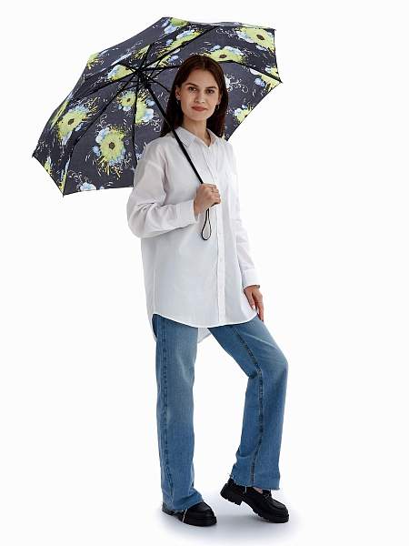 Q25832 (Желтые цветы) Зонт женский автомат Henry Backer Henry Backer, Артикул: Q25832 фото №1