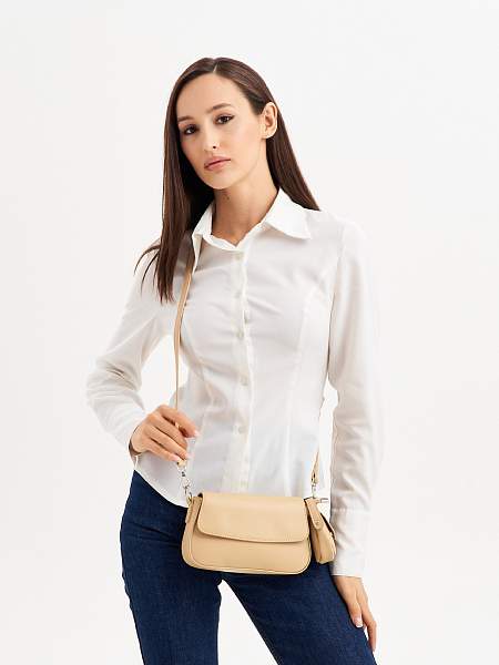 JS-5593-61 бежевая сумка женская Jane's Story Jane's Story, Артикул: JS-5593-61 фото №1