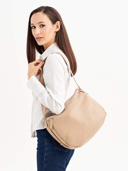 JS-1021-61 бежевая сумка женская Jane's Story Jane's Story, Артикул: JS-1021-61 фото №1