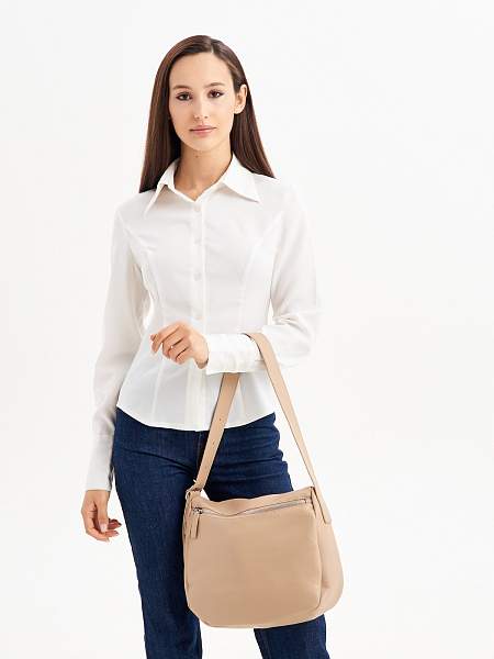 JS-1021-61 бежевая сумка женская Jane's Story Jane's Story, Артикул: JS-1021-61 фото №1