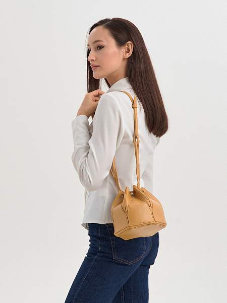 JS-2037-1-67 желтая сумка женская Jane's Story Jane's Story, Артикул: JS-2037-1-67 фото №1