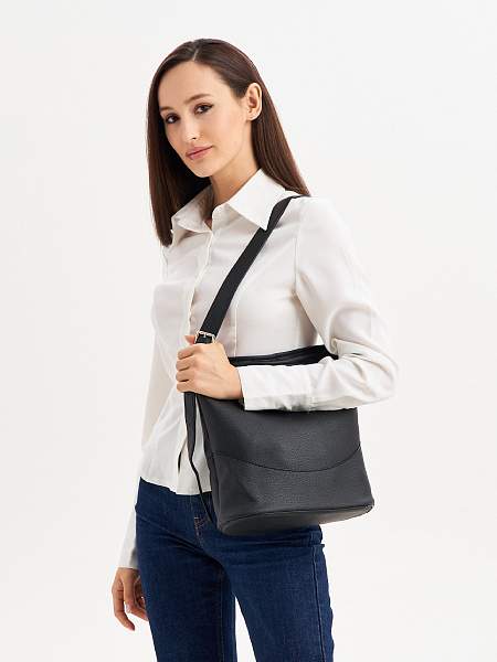 JS-2789-04 черная сумка женская Jane's Story Jane's Story, Артикул: JS-2789-04 фото №1
