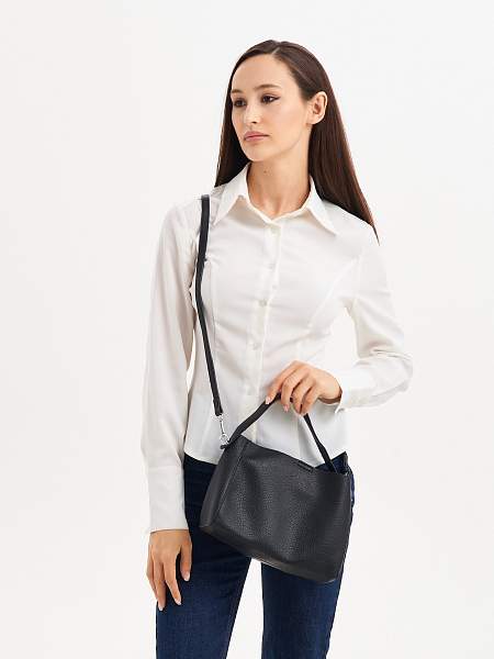 JS-3110-04 черная сумка женская Jane's Story Jane's Story, Артикул: JS-3110-04 фото №1