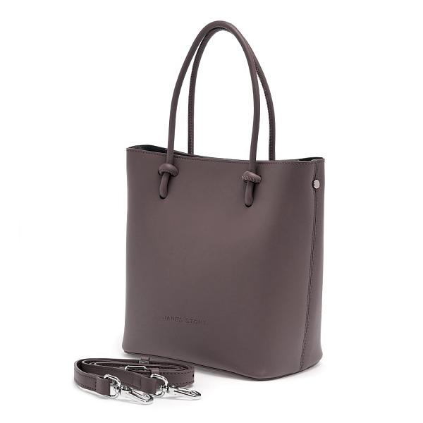 JS-8130-09 коричневая сумка женская (кожа) Jane's Story Jane's Story, Артикул: JS-8130-09 фото №1